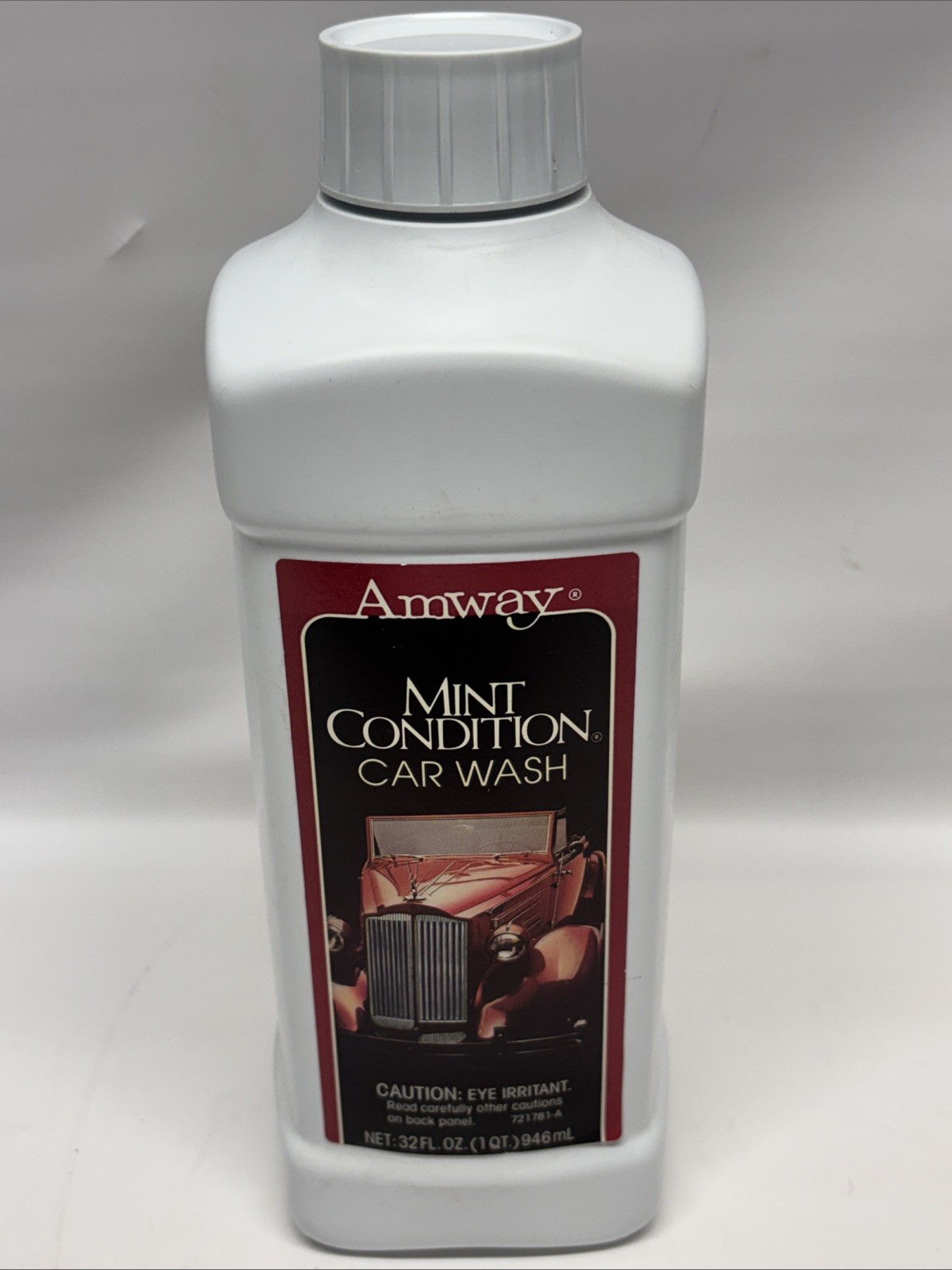 Vintage New Old Stock AMWAY Mint Condition Car Wash 32 fl. oz. 1985