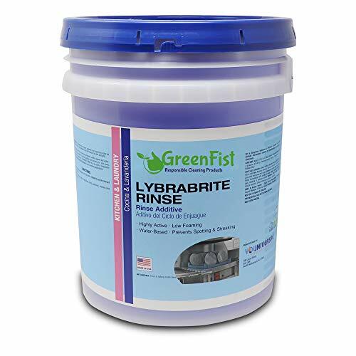 Lybrabrite Commercial Dishwasher Rinse Additive Aid & Agent [Ready-to-Use]