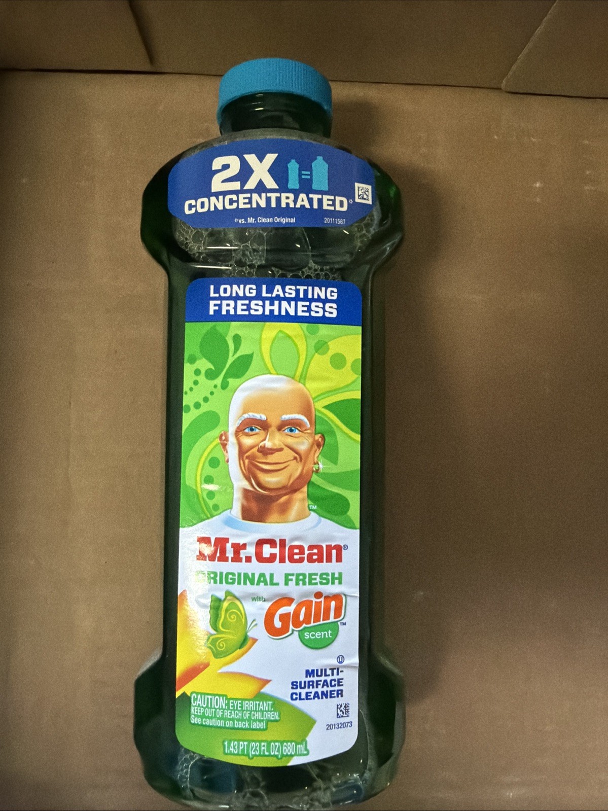 Mr. Clean Multi-Surface Cleaner with Gain Scent, Original Fresh, 23 fl oz/1.43PT