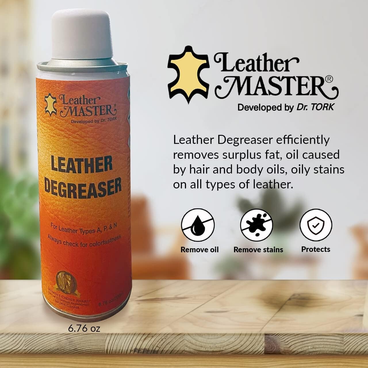 Leather Care Degreaser 6.76 oz.-The Ultimate Leather Cleaner Degreaser Spray …