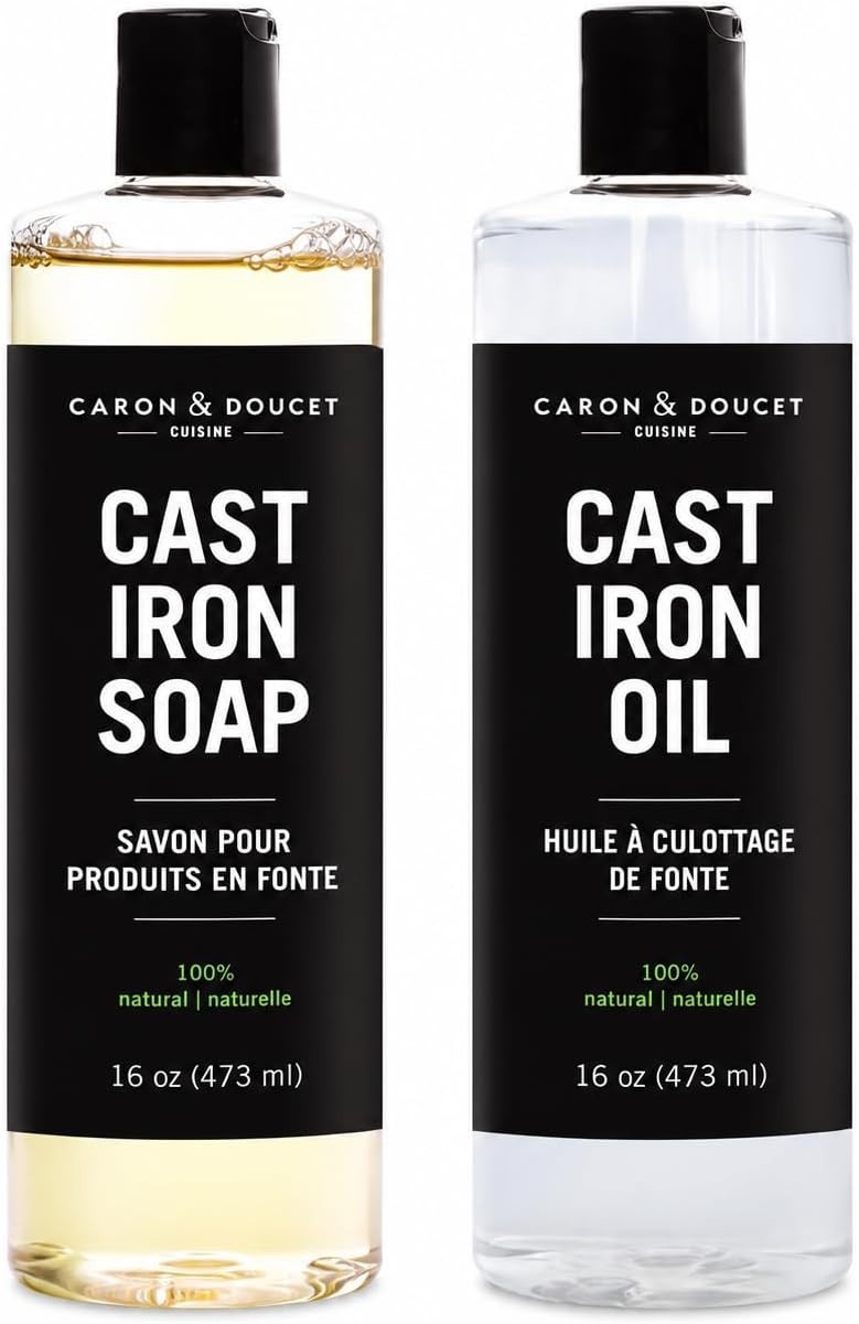 Natural Cast Iron Cleaning & Conditioning