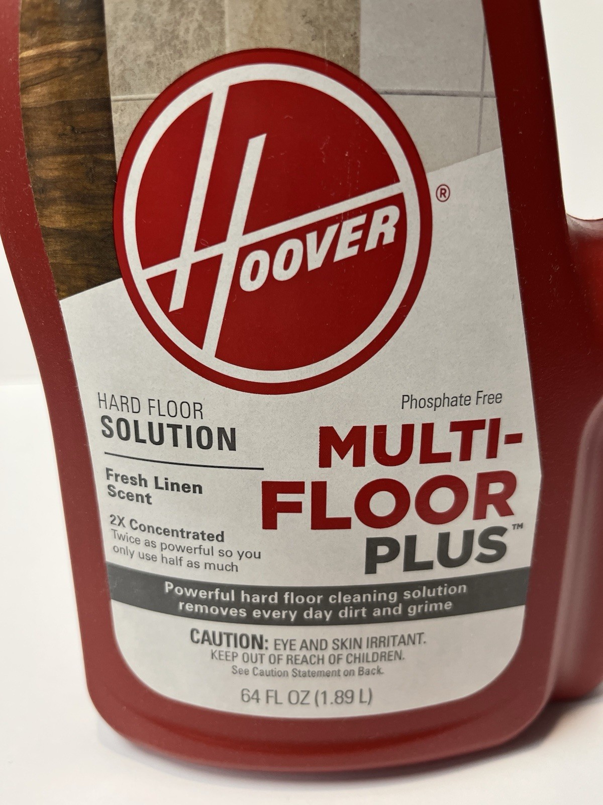 Hoover Multi Floor Plus Hard Floor Solution 2x Concentrated 64oz LARGE Sealed