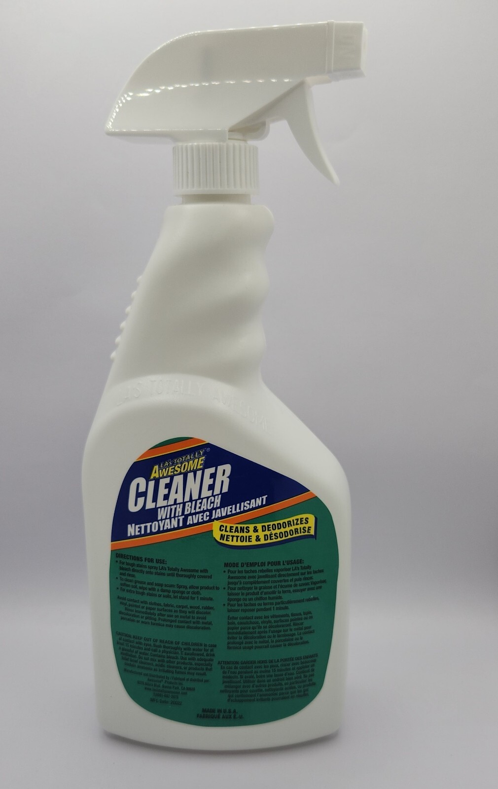 LA’s TOTALLY AWESOME Cleaner 32oz Bottles Cleans & Deodorizes- 2 PK