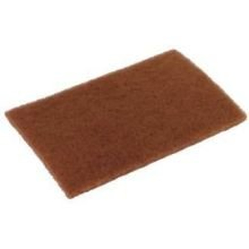 Disco Walnut Brown Scouring Pad, 6 X 9 Inch – 20 per Case.