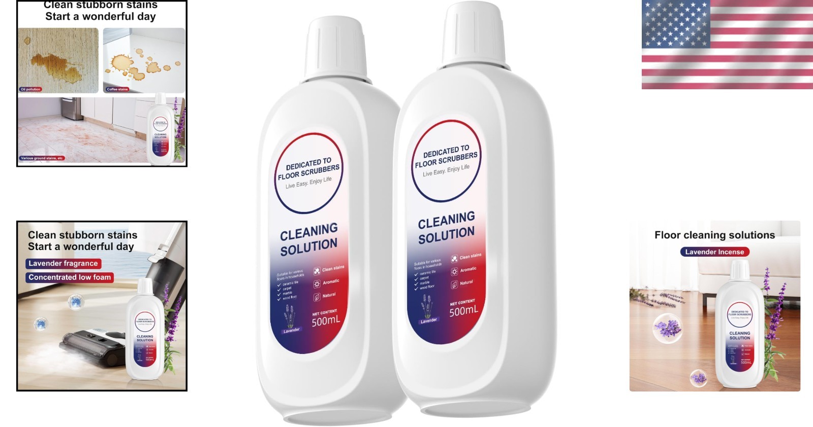 Multi-Purpose Floor Cleaning Solution – Effective, Residue-Free for Tineco Users