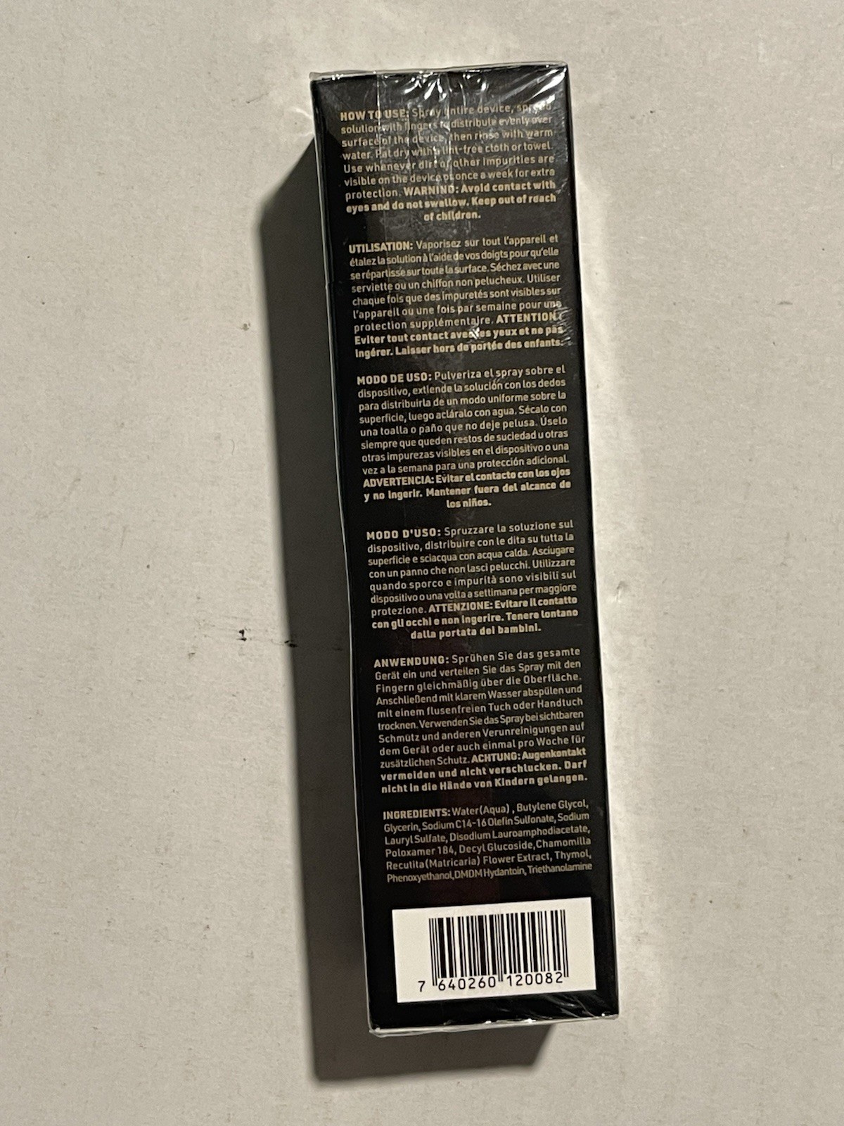 FAQ silicone cleaning spray – 2 fl. oz./60ML New