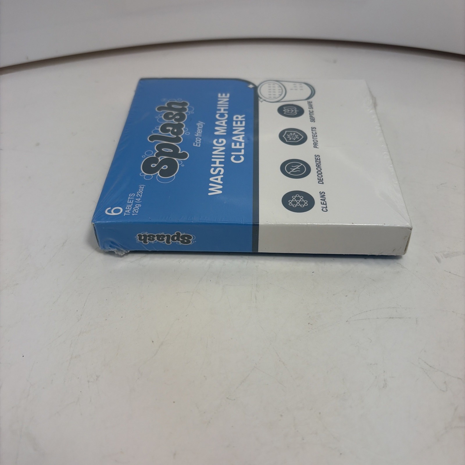 Splash Eco Friendly Washing Machine Cleaner Pack of 6 120g Tablets Safe Septic