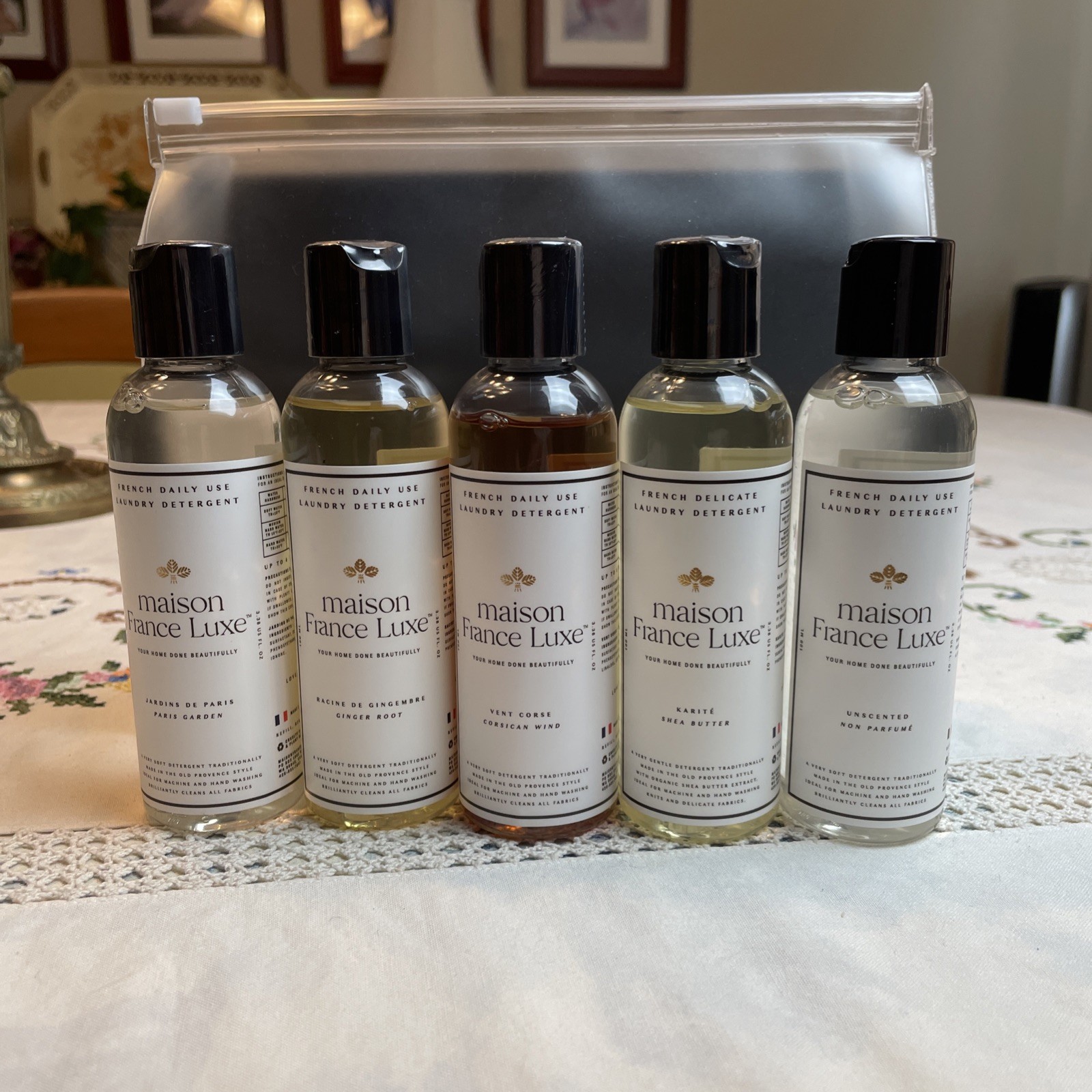 Maison France Luxe Laundry Detergent Sample Set