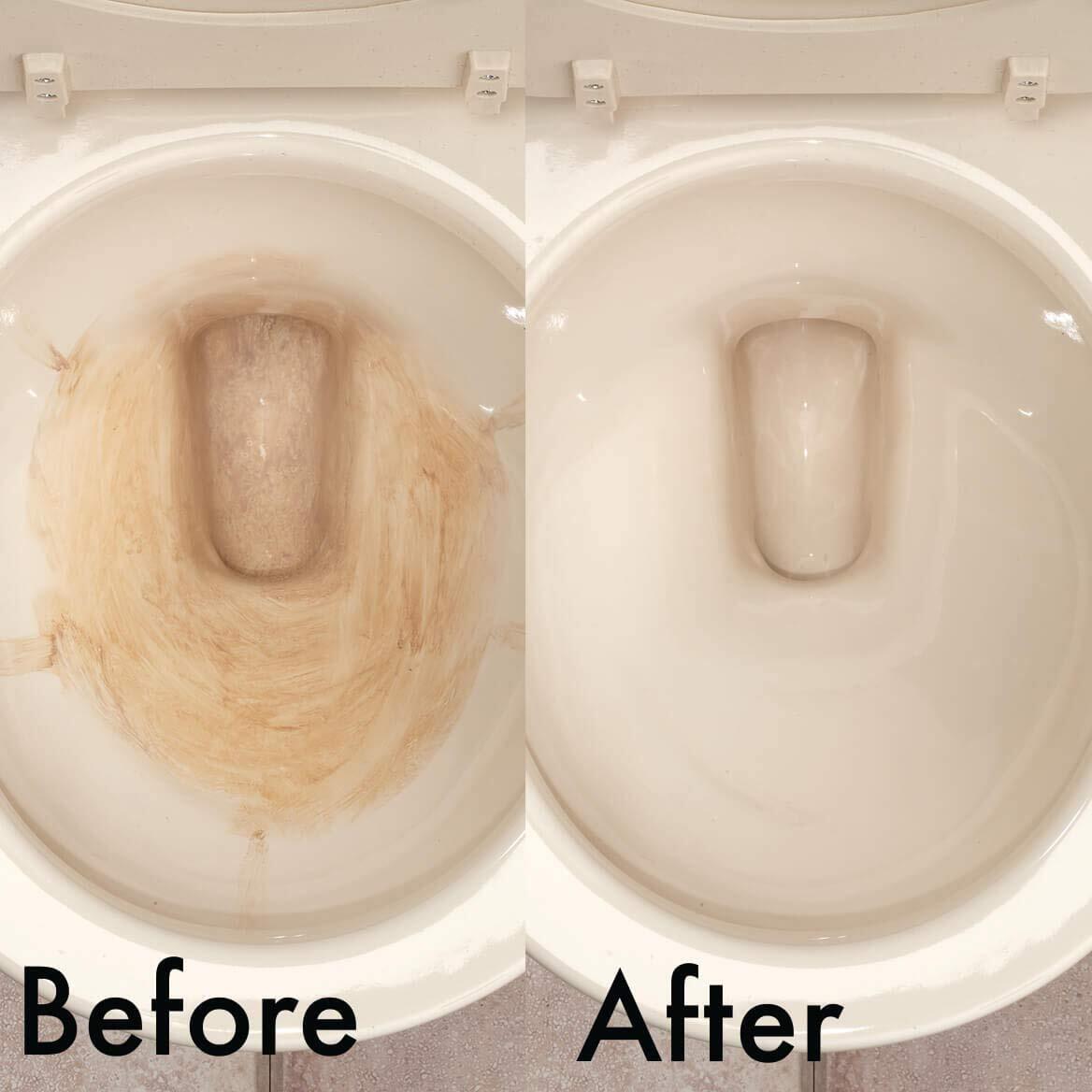 Set of 2 Magnetic Toilet Cleaning Bars No Scrubbing Reusable 5 Years