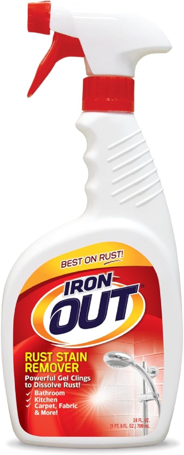 Unscented 24oz Rust Stain Remover Gel for Easy Cleaning, Made in the USA
