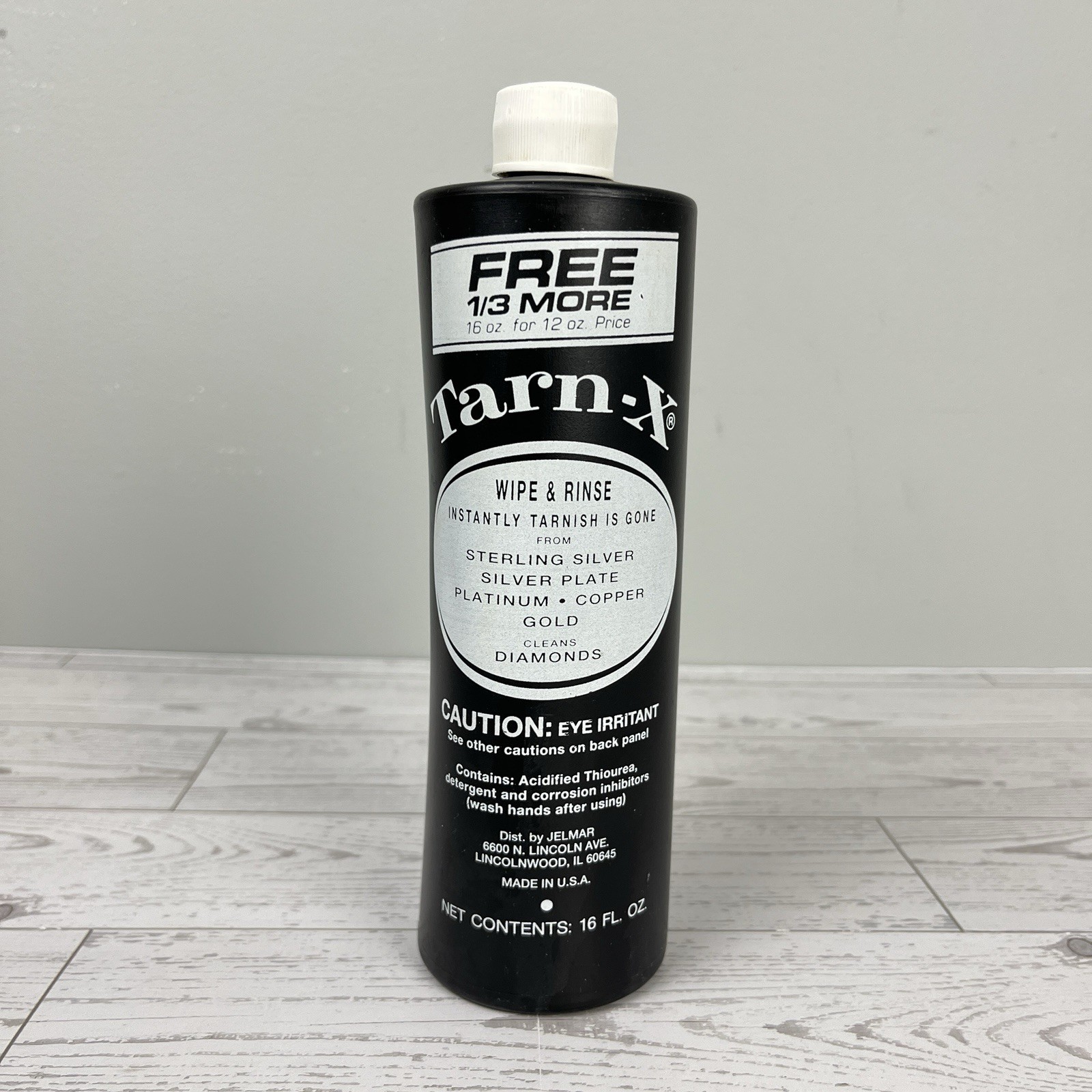 Jelmar Tarn-X Silver Copper Platinum Gold Diamond Cleaner 90% Full 1992 USED