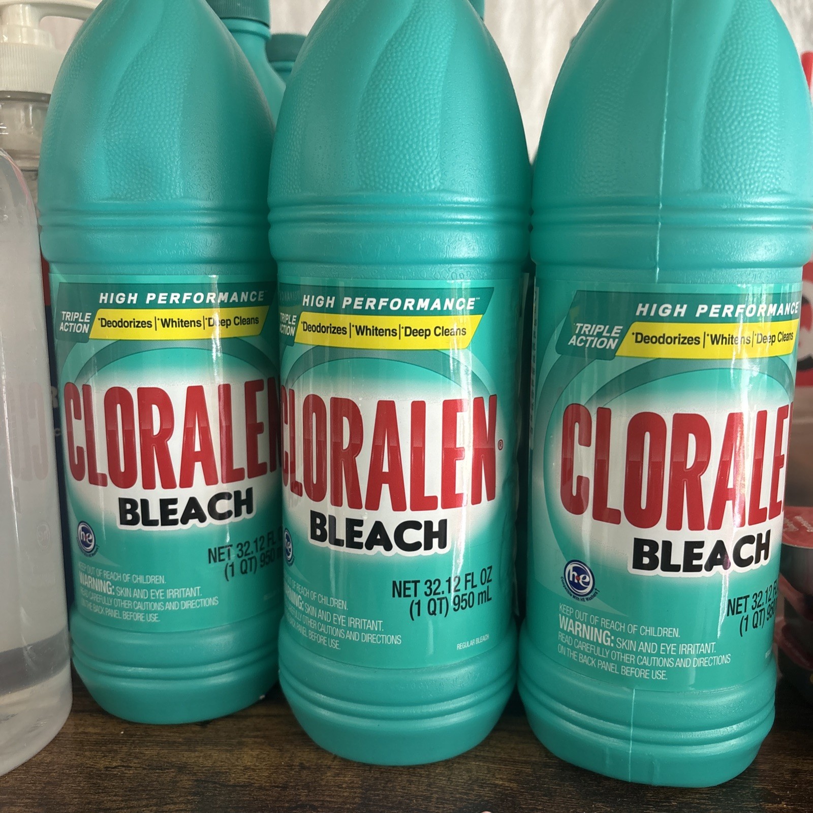 Cloralen Original Deep Cleaning Triple Action Liquid Bleach 23. 7 Fl Oz