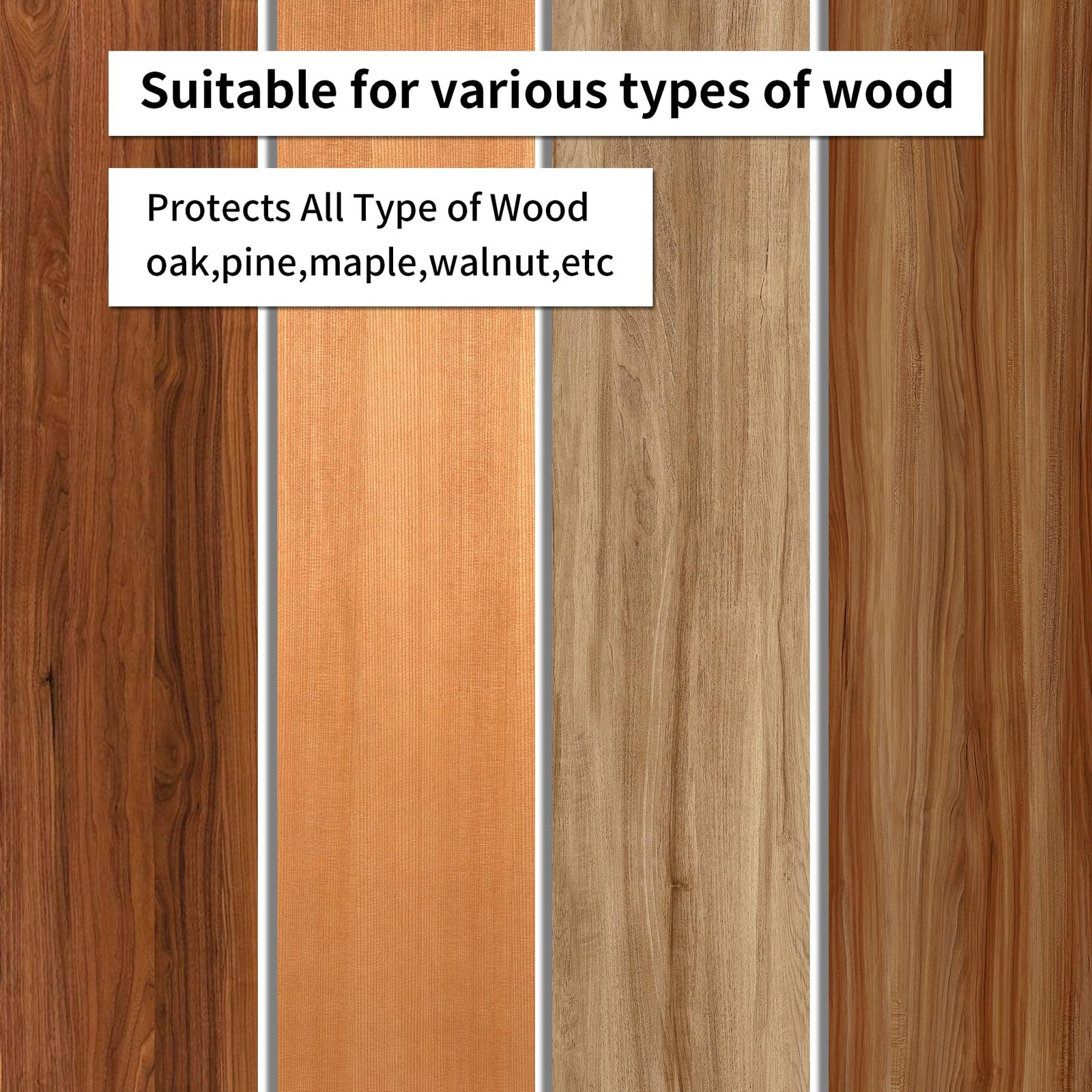 8 oz 100% Natural Pure Tung Oil for Wood Finishing Food Grade Safe, Waterproo…
