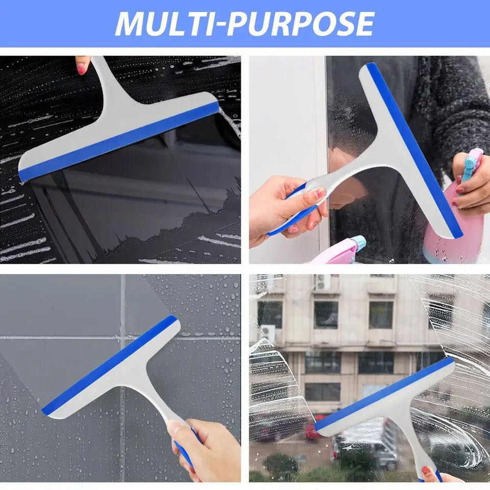 Squeegee For Shower Mirror Window Door Home Office House Cleaner Car Glass