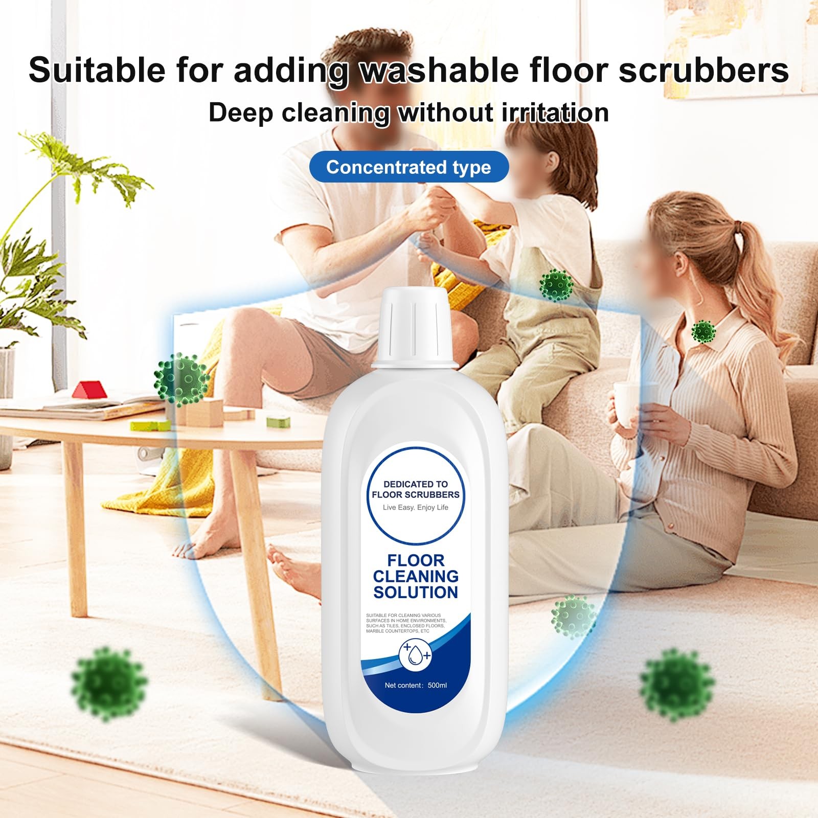 Floor Cleaning Solution Compatible With Tineco Wet & Dry Vacuum Mop