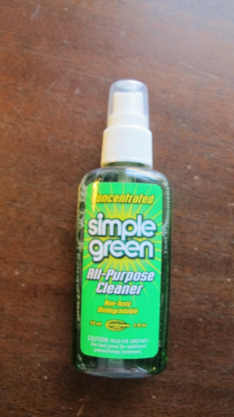 Simple Green All Purpose Cleaner. 2 Ounce Spray Bottle.