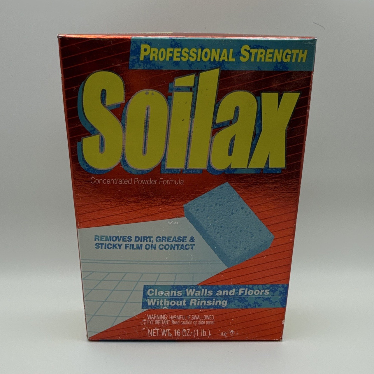 New Discontinued Soilax Professional Strength All-Purpose Powder 1lb