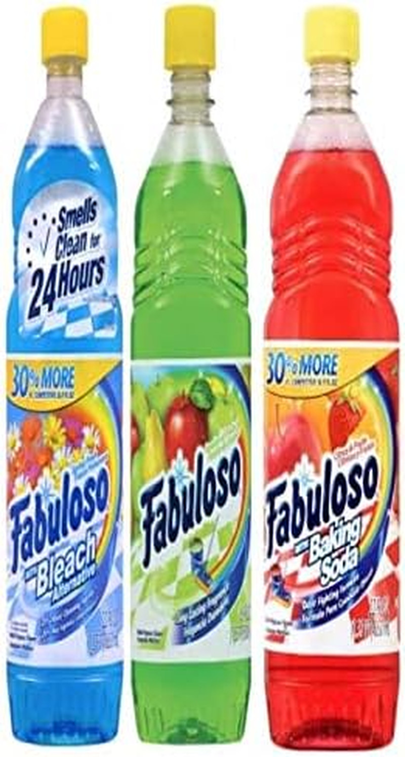 Fabuloso Multi-Purpose Cleaner Liquid 16.9 Fl Oz Bottles Assorted Scents Variety