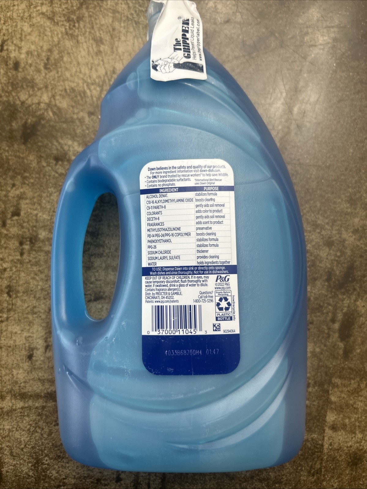 Dawn Original Scent Ultra Dishwashing Liquid 56 fl. oz. Refill Size Hard to Find