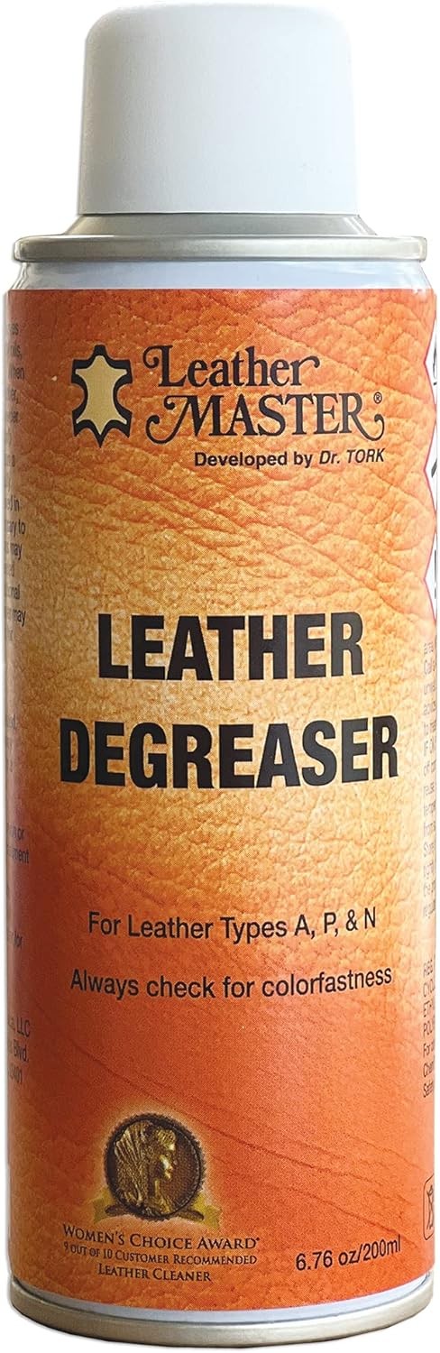 Leather Care Degreaser 6.76 oz.-The Ultimate Leather Cleaner Degreaser Spray …