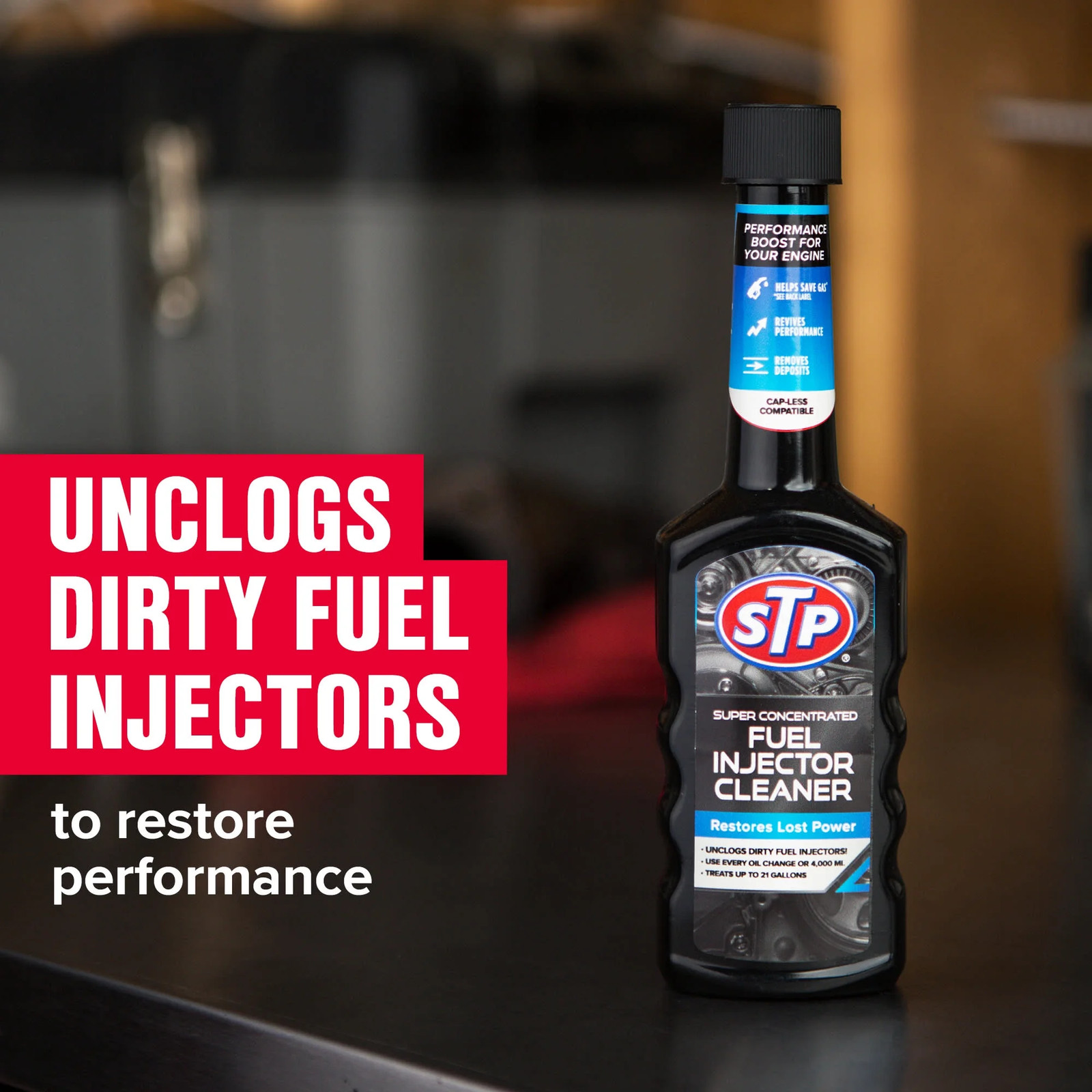 STP Super Concentrated Fuel Injector Cleaner 5.25 fl oz 2 Count