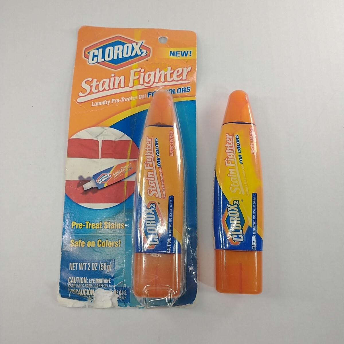 Clorox 2 Stain Fighter For Colors Discontinued Laundry Pre-Treater ~Lot of 2