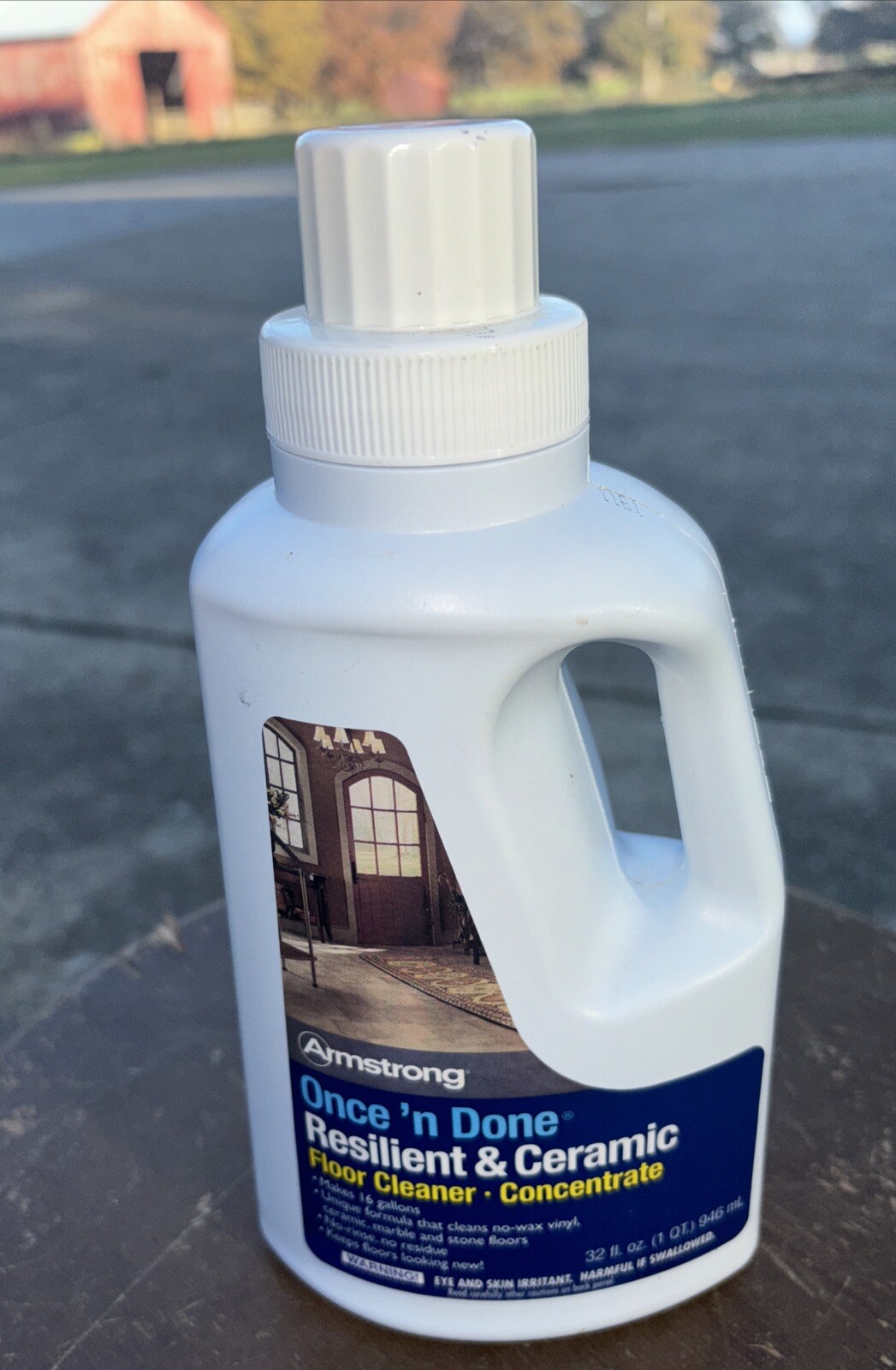 Armstrong Once’n Done Resilient & Ceramic Floor Cleaner Concentrate 32oz