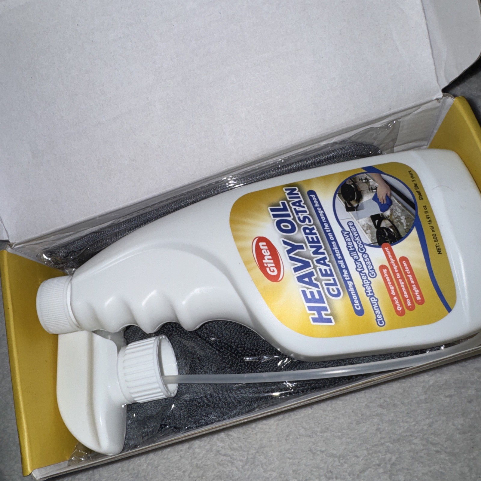 300ml Kitchen Heavy Oil Cleaner, All Purpose Kitchens Heavy Oil Cleaning Agent