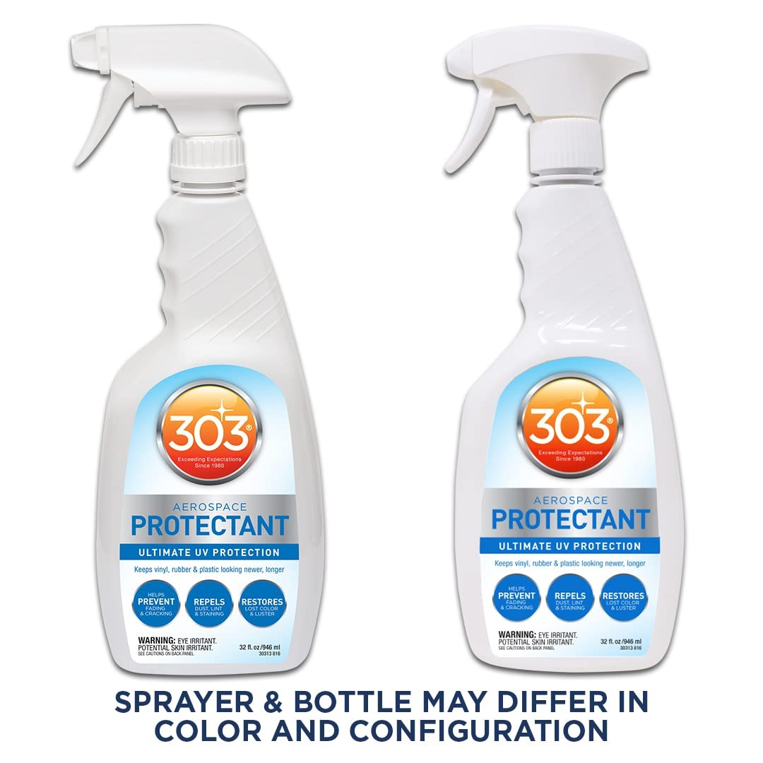303 Products Aerospace Protectant Spray, UV Protection, Repels Dust, Dirt, & …
