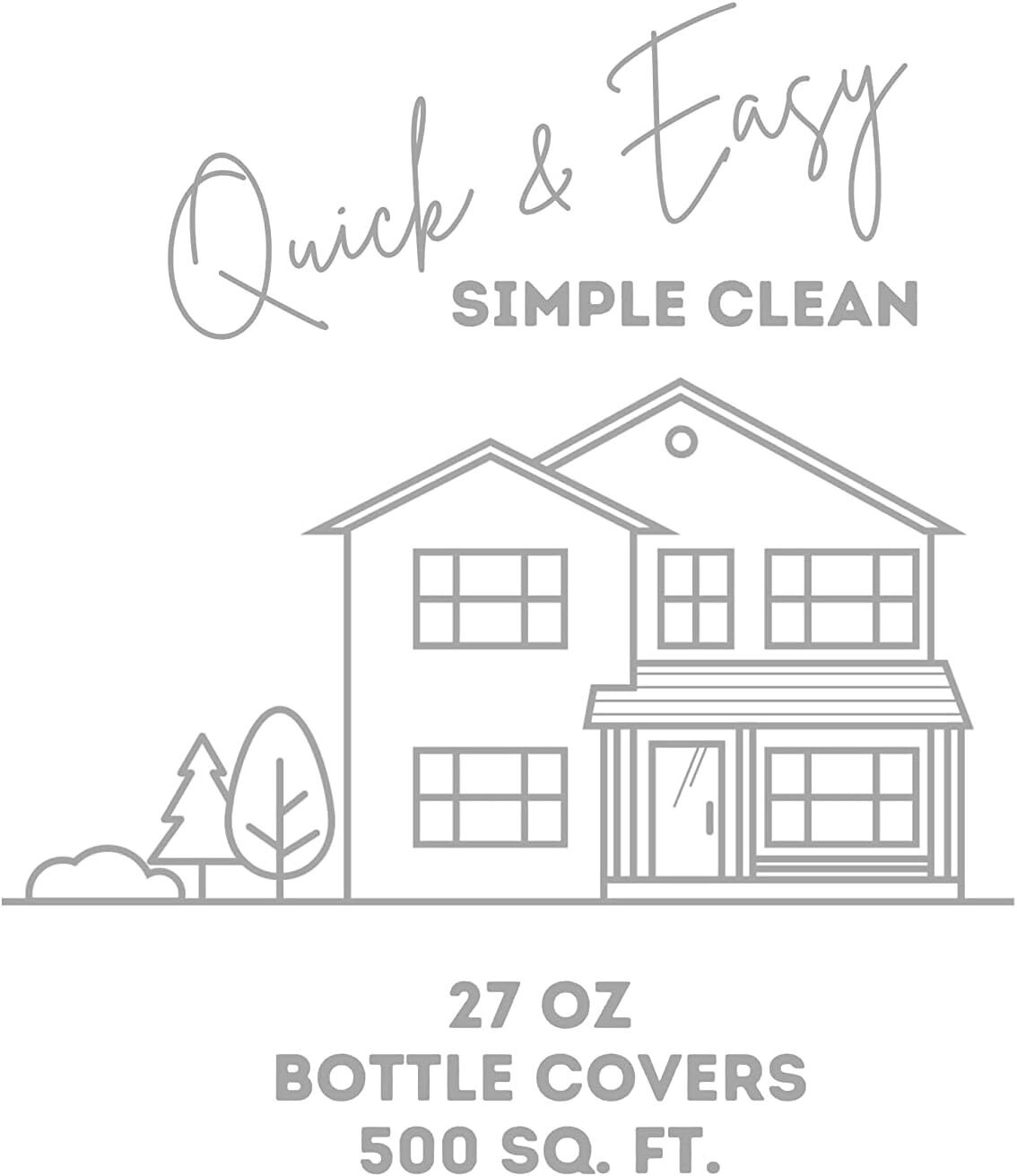 Holloway House 11151-7 Quick Shine 27 oz No Bucket Rinse Free Floor Cleaner