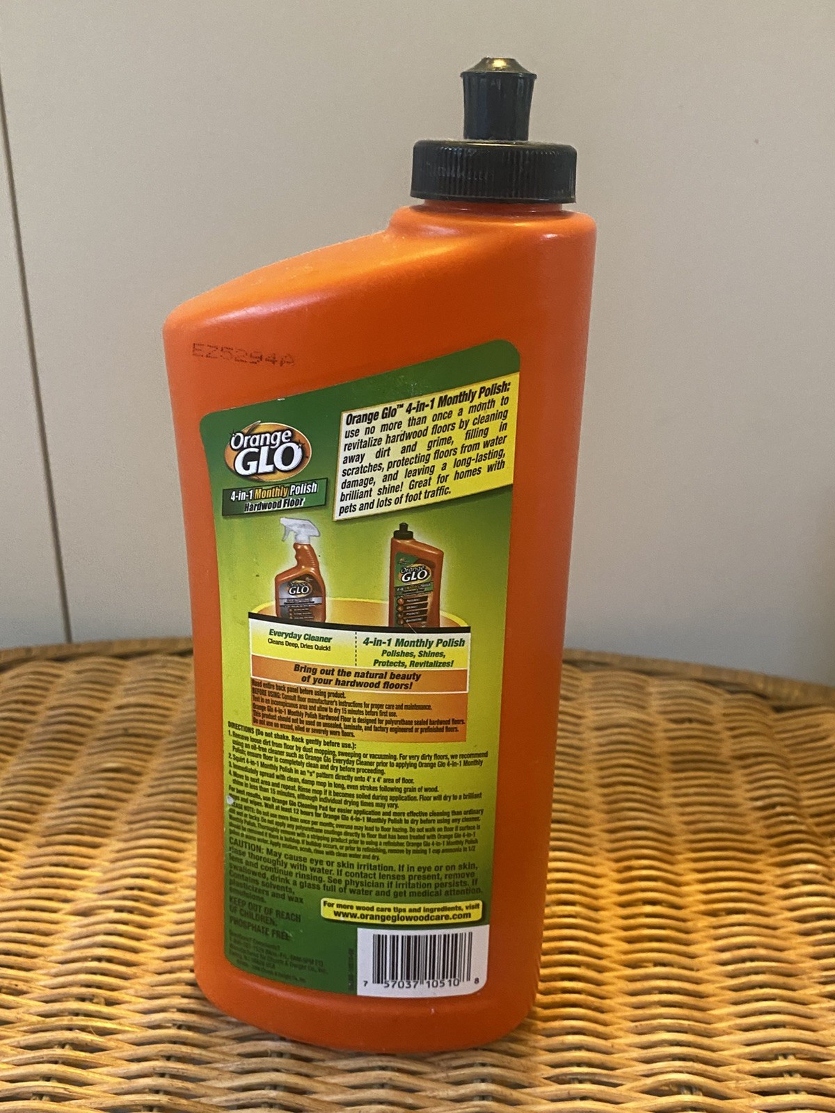 Orange Glo Hardwood Floor 4-in-1 Monthly Polish, 24 Oz see LEVEL 1/3 + Full