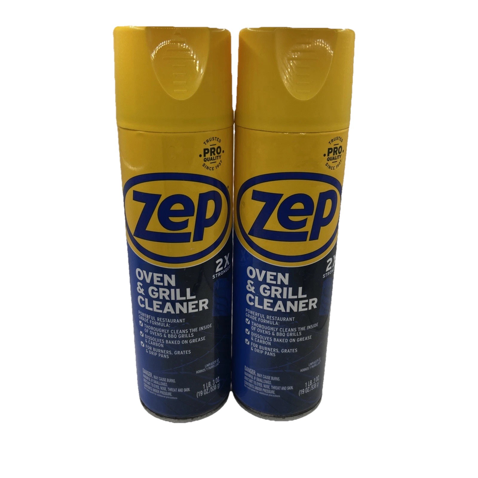 Zep Heavy-Duty Oven and Grill Cleaner – 19 oz (Case of 2) ZUOVGR19 – Dissolves G