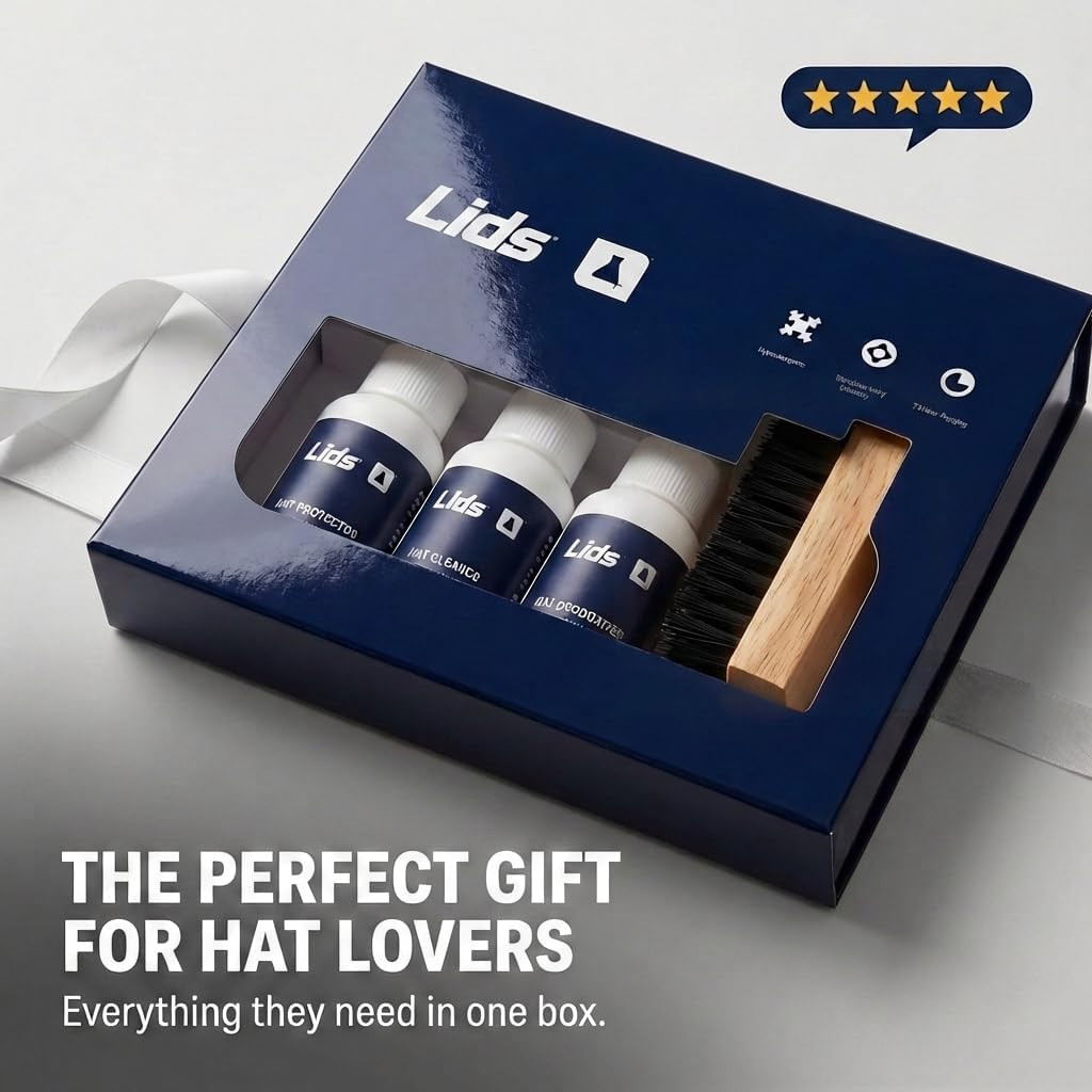 Complete Hat Care Kit – Easy to Use Cleaner + Deodorizer + Protector + Premium B