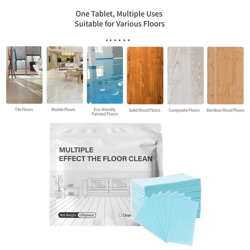 Multi-surface Floor Cleaning Tablets,Multiple Effect the floors Clean 300pcs~HOT