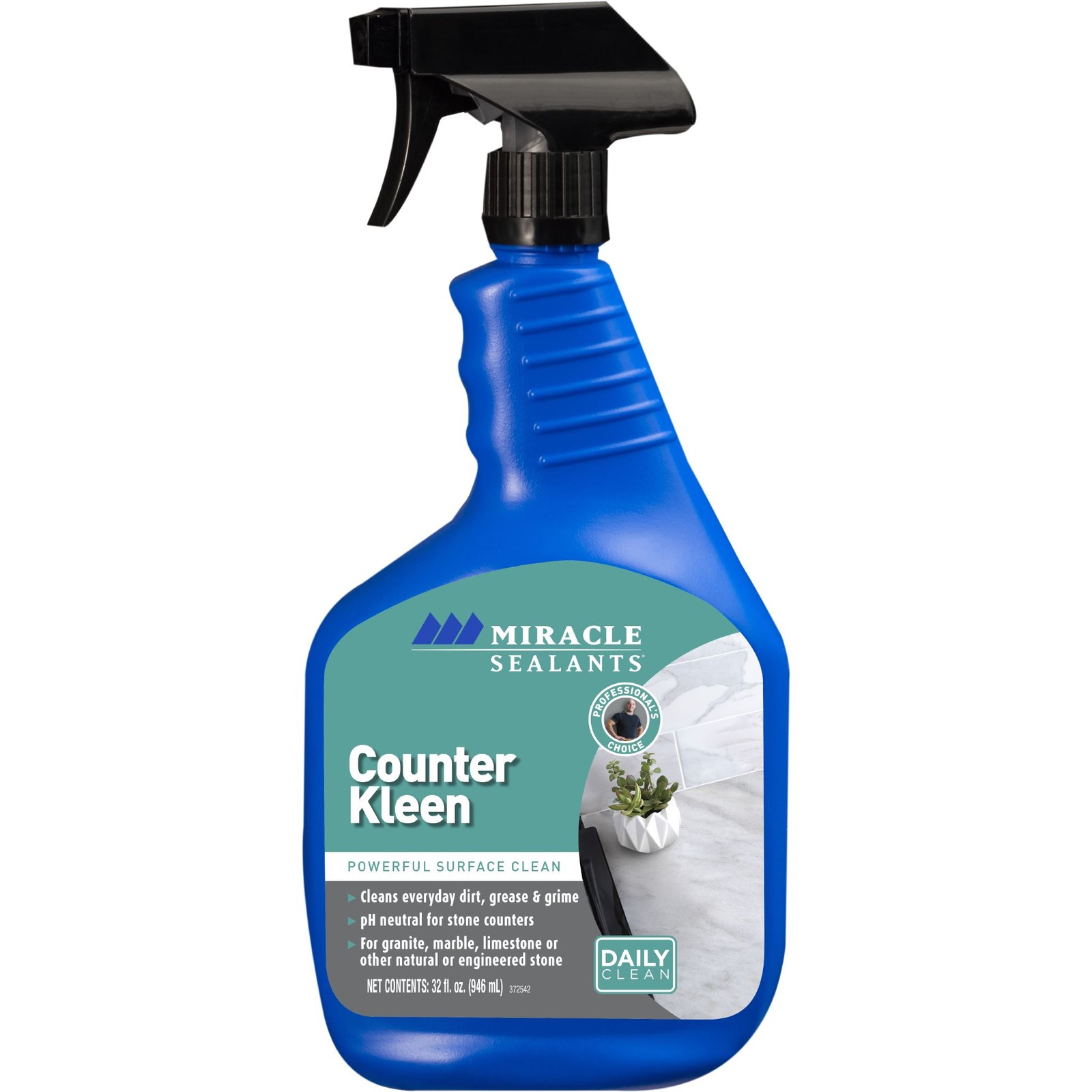 Miracle Sealants Counter Kleen- 32 fl oz Spray- COUKL32OZ6