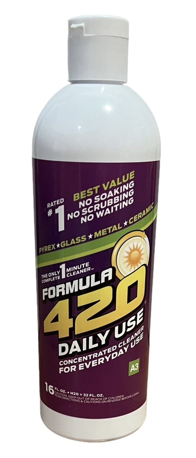 16 oz Formula 420 Concentrated Daily Use Cleaner – Makes 32oz