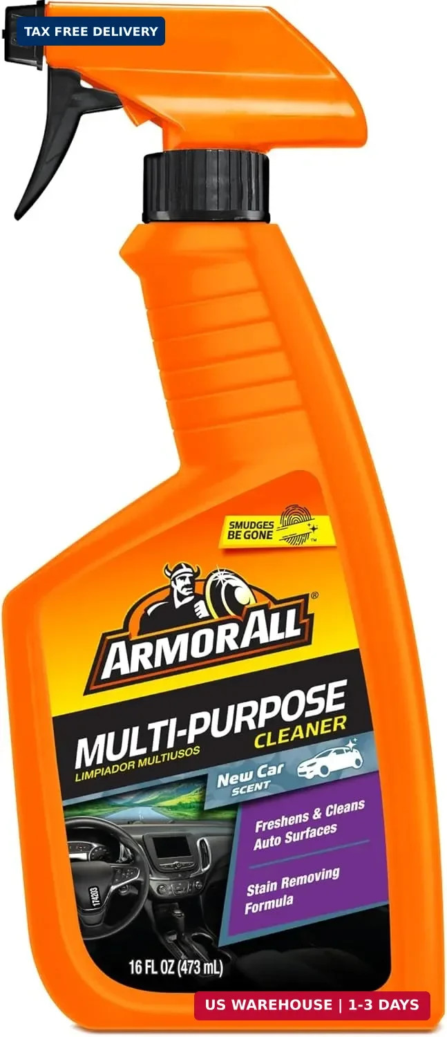 Armor All Multi-Purpose Car Cleaner Spray with Odor Elimination Technology, 16 f
