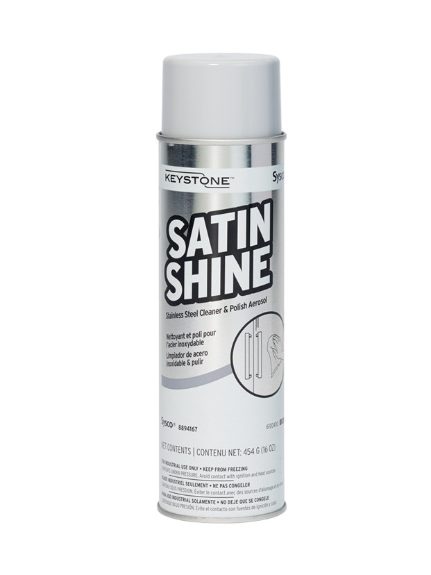 SATIN SHINE Stainless Steel Cleaner & Polish 16 oz – restaurant grade – THE BEST