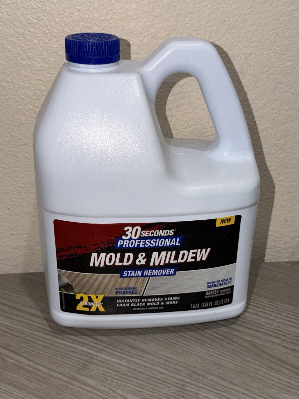 30 Seconds 1 gallon Professional Outdoor Cleaner Mold and Mildew Stain Remover