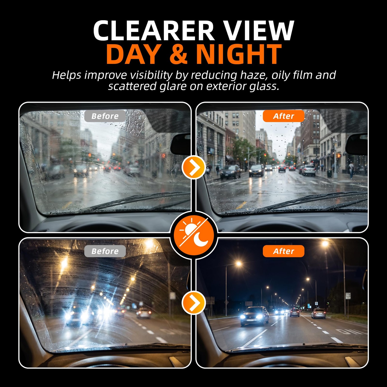 Debaishi 10 Pack Applicator Windshield Glass Treatment Water Rain Repellent…