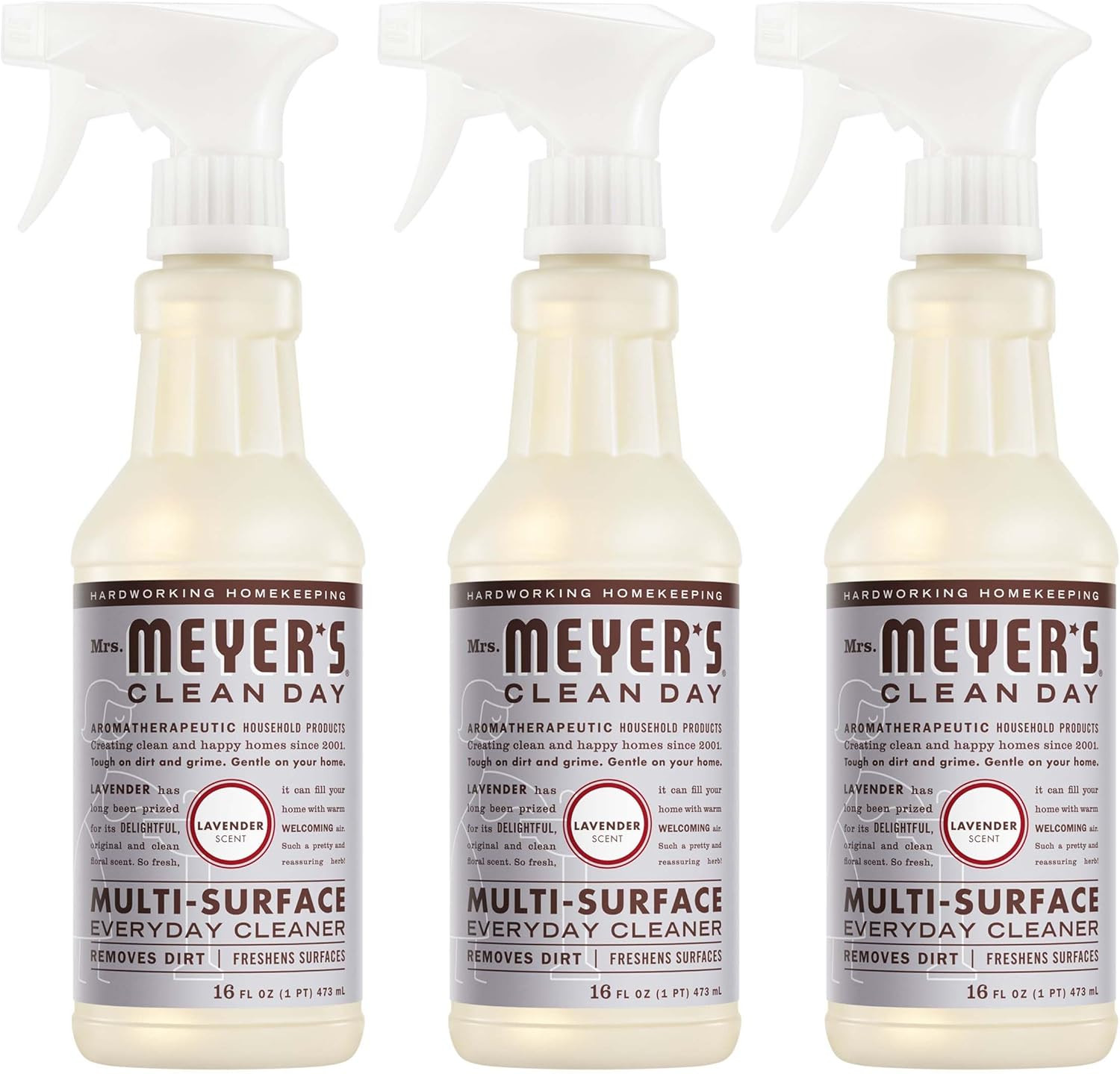 Mrs Meyers Multi-Surface Everyday Cleaner Spray Peppermint Holiday Scent 16oz