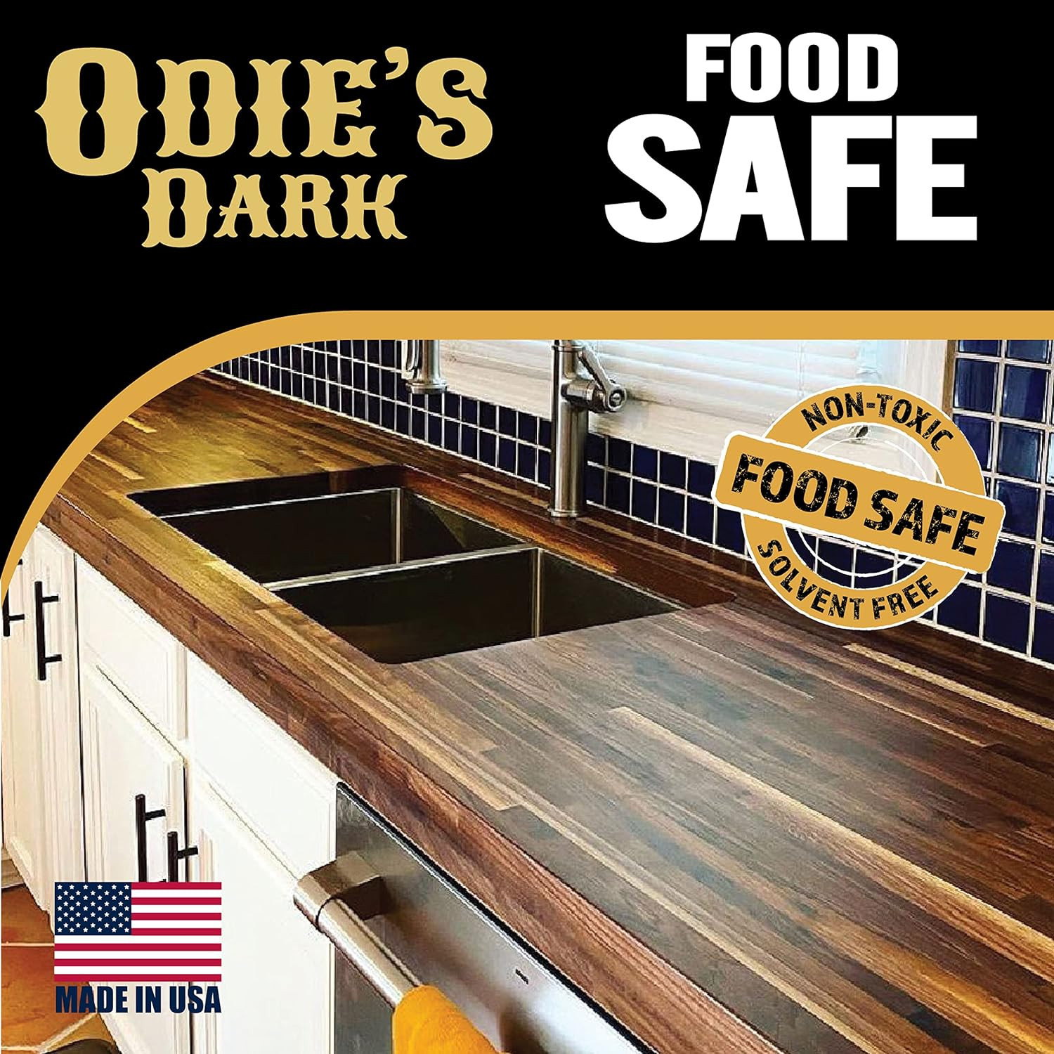 Dark •Finish and Stabilizer for Wood •Darkens with Age •9 Ounce Glass Jar •Food