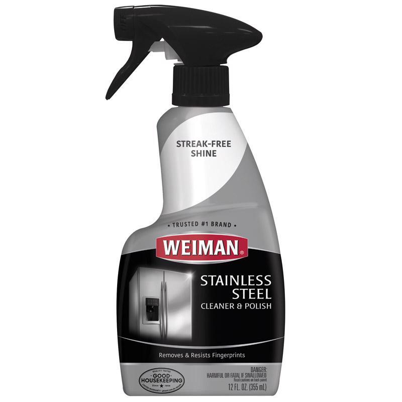 Weiman 76 Cleaner and Polish, 12 oz Bottle, Liquid, Floral, White