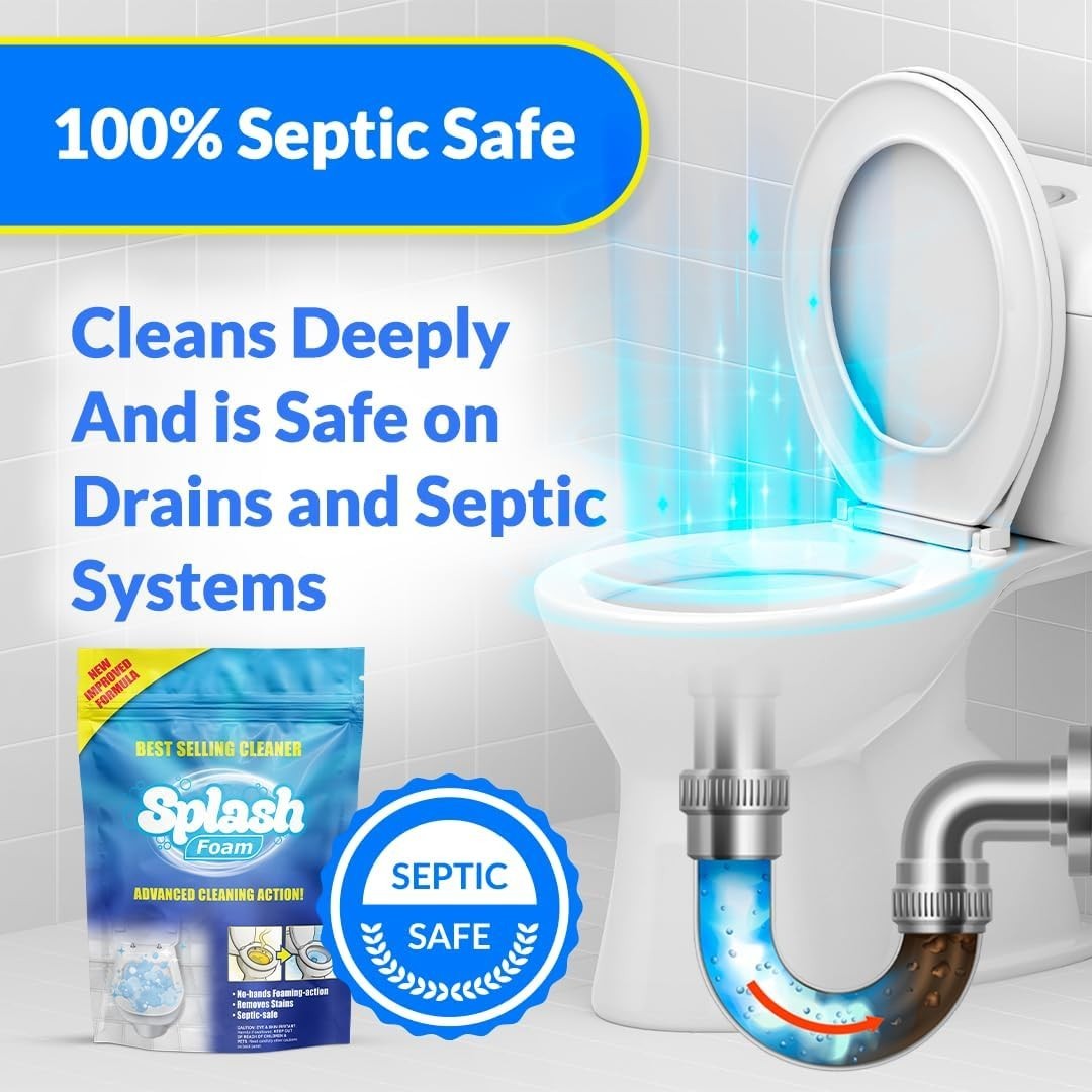 Toilet Cleaner – Self Activating Cleaning Powder for Toilet Bowl Cleaning
