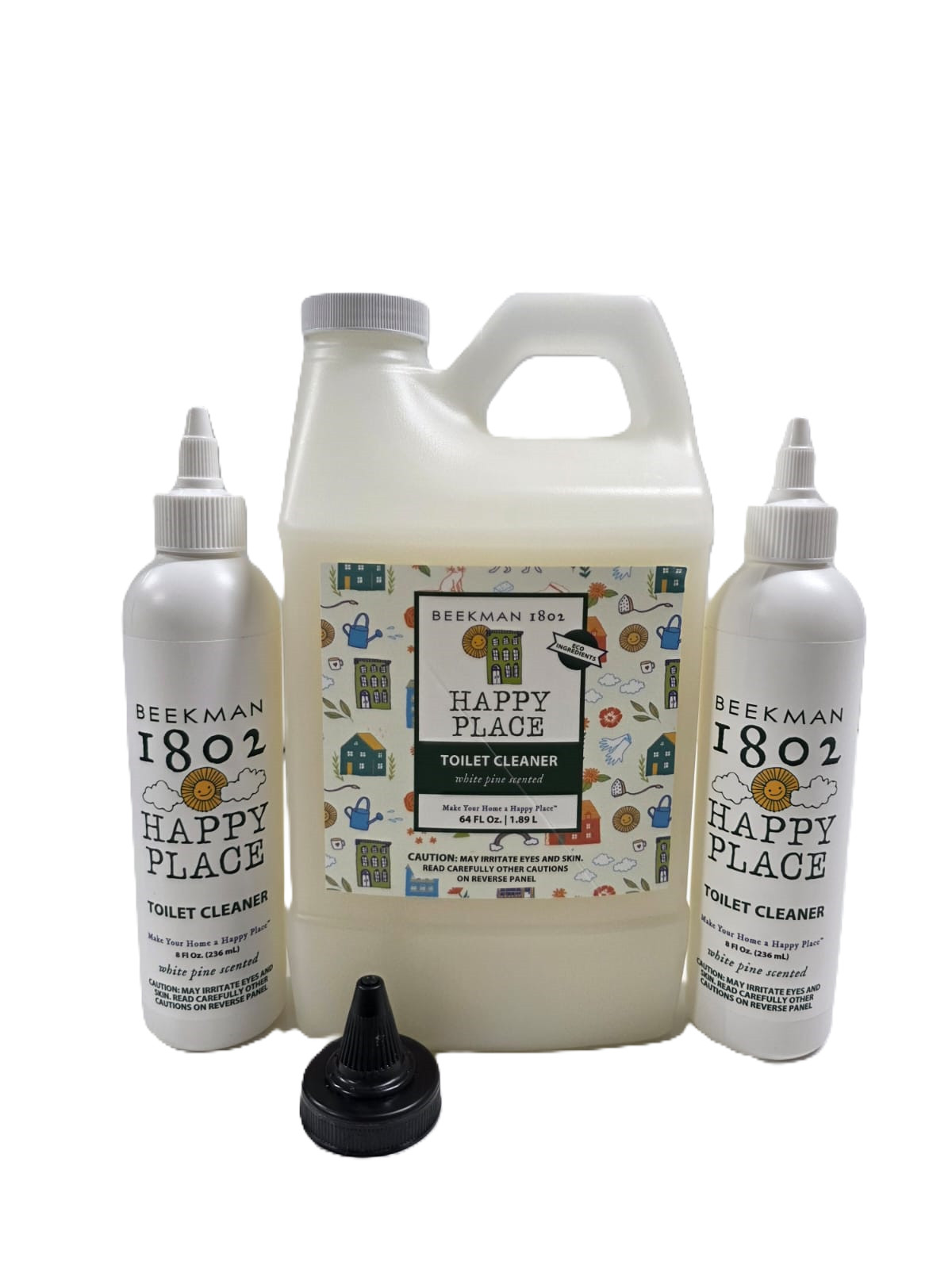Beekman 1802 Happy Place 64 oz. Toilet Cleaner Set – White pine Scented