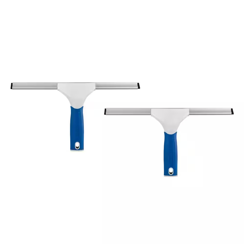 12 In. Glass and Surface Squeegee (2-Pack)