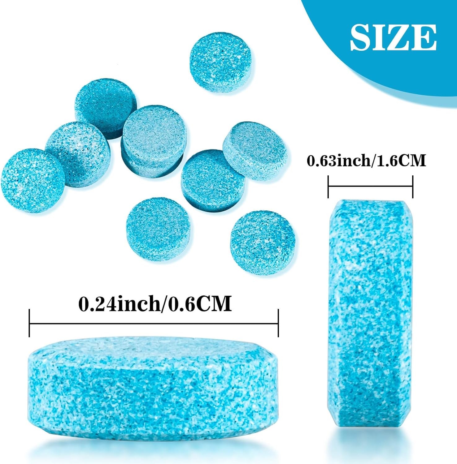 Car Windshield Washer Tablets – Washer Fluid Tablets Glass Cleaner Concentrate
