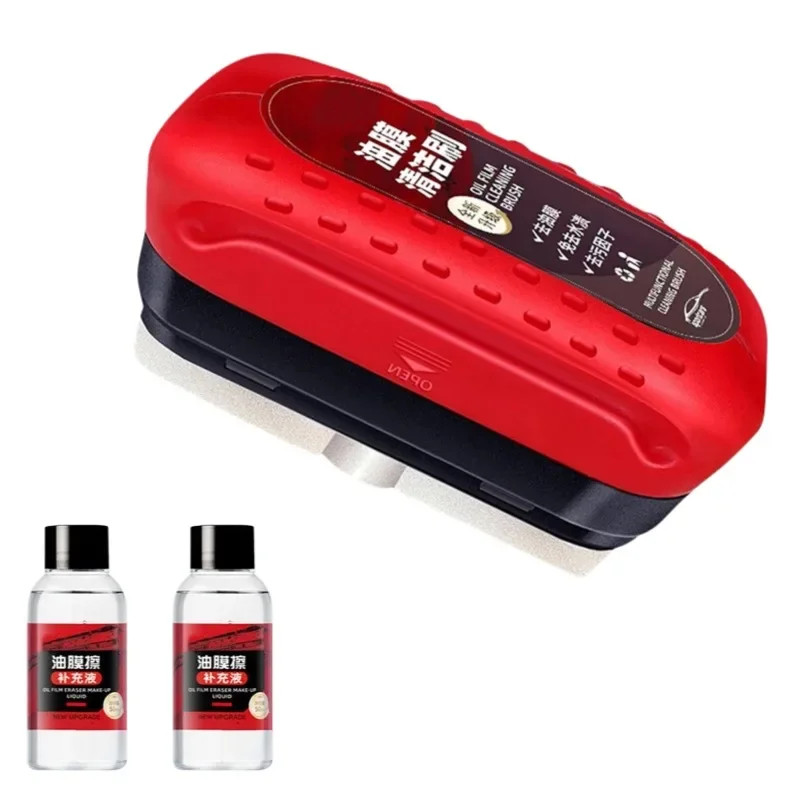 Car Glass Cleaner Cleaning Agent Powerful Windshield Cleaner Car Glass Sponge Cl