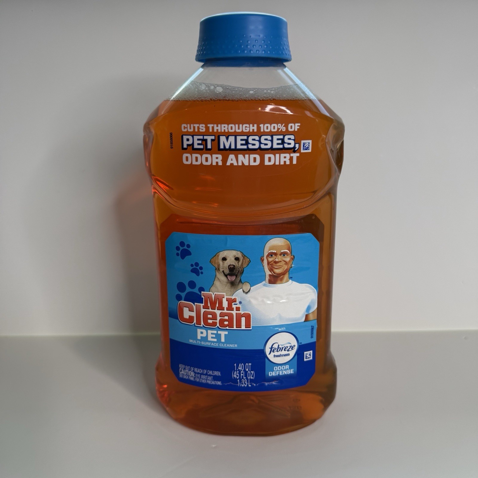 Mr Clean Pet Multi Surface Cleaner Household with Febreze Odor and Dirt 45 oz