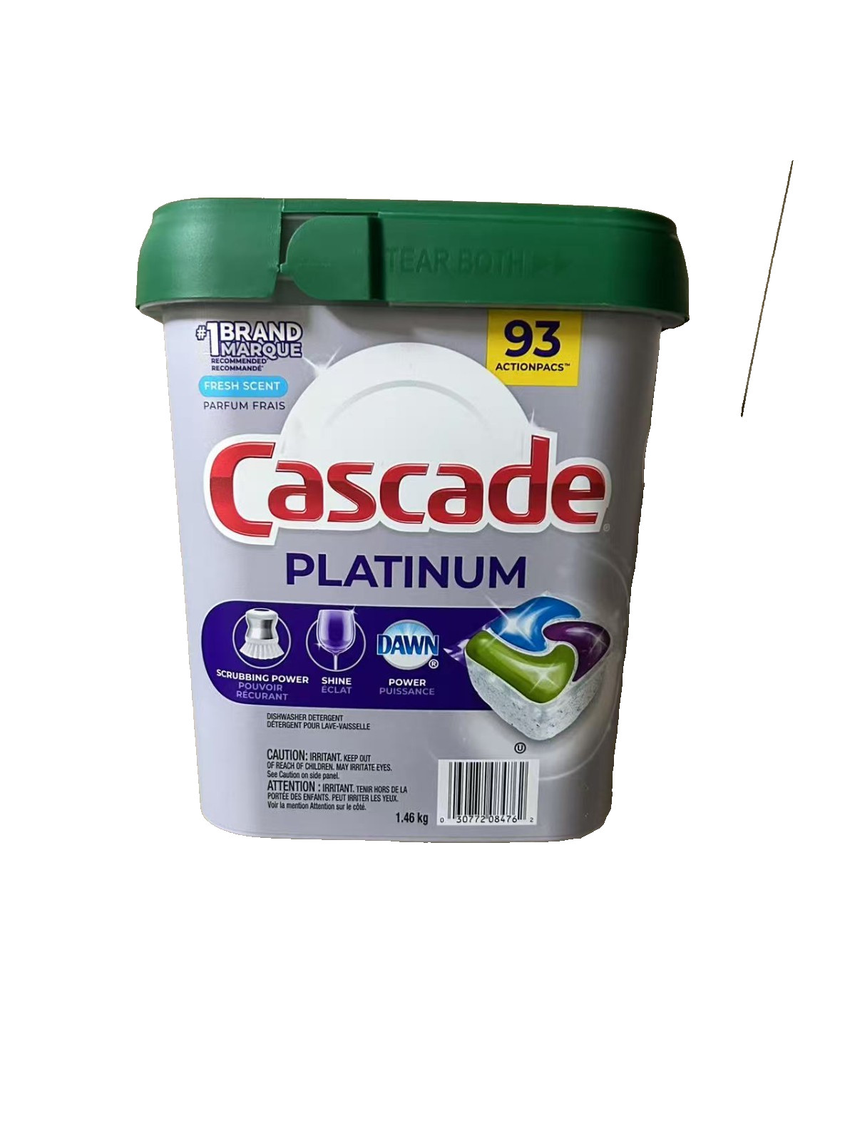 279 Actionpacks Dawn Cascade Platinum Dishwasher Detergent Pods Fresh Scent ALot